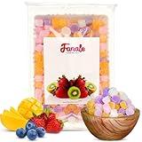 Fanale Mini Mochi Sweet Rice Cake - Rainbow Mixed Color Snack for Frozen Yogurt Toppings/Ice Cream Toppings/Shaved Ice Toppings 300g | 10.6oz | 0.7lb MOC006