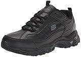 Skechers Men's Fambli Food Service Shoe, Black, 7.5 Wide