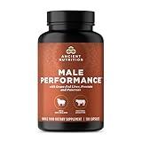 Ancient Nutrition Organ Supplements for Men, Grass-Fed and Wild Organ Complex Capsules, Liver, Prostate, Pancreas Supports Male Performance, Healthy Aging, 180 Ct