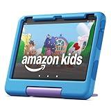 Amazon Fire HD 10 Kids tablet (newest model) ages 3-7 | Bright 10.1" HD screen with included ad-free and exclusive content, robust parental controls, 13-hr battery, 32 GB, Blue