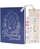 Keepsake Pregnancy Journal with Weekly Guides, Milestone Pages, and Gift-Ready Packaging - Beautiful Mom To Be Gift - Premium Pregnancy Gifts for Expecting Mom (338 Pages, Acid-Free Paper, Hardcover)