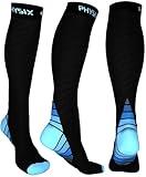 Compression Socks for Men & Women, BEST Graduated Athletic Fit for Running, Nurses, Shin Splints, Flight Travel, & Maternity Pregnancy. Boost Stamina, Circulation, & Recovery - Includes FREE EBook!