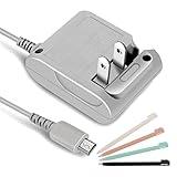 DS Lite Charger Kit Compatible with Nintendo DS Lite 100-240V Wall Plug Adapter with 4 Stylus Pen for Nintendo DS Lite
