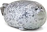 MerryXD Chubby Blob Seal Pillow,Stuffed Cotton Plush Animal Toy Cute Ocean Small(11.8 in)