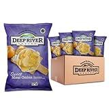 Deep River Snacks Sweet Maui Onion Kettle Cooked Potato Chips, 2-Ounce (Pack of 24)