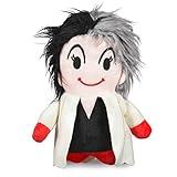 Disney for Pets Villains Cruella 9" Plush Toy for Dogs | Cruella Plush Dog Toy | Disney Movie Toys for All Dogs, Officially Licensed Dog Toy Product of Disney for Pets