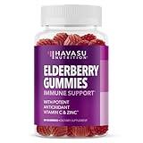 Sambucus Elderberry Gummies For Adults - Immune Support Gummies with Elderberry, Vitamin C and Zinc - Sambucus Elderberry Immune Support with Elderberry Extract - Berry-Flavored Gummies - Month Supply