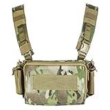 BLACK TIDE CONCEPTS Chest Rig| Navy SEAL Designed, Tested & Guaranteed|Durable Chest Rig w/MOLLE Pouch & Magazine Holder| Adjustable Hunting, Airsoft or Tactical vest