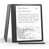 Amazon Kindle Scribe (16 GB) - Now write directly on books and documents. With built-in notebook summarization. A Kindle and notebook, all in one. Includes Basic Pen