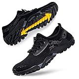 Water Shoes Women Men Water Aqua Swim Skin Shoes for Outdoor Water Hiking Beach Pool All Black