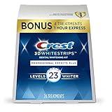 Crest 3D Whitestrips Professional Effects Plus, 3D White, Teeth Whitening Strip Kit, 48 Strips (24 Count Pack), Crest Teeth Whitening Strips, Teeth Whitening Kit