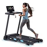 ATEEDGE Treadmills for Home, 350 lbs Capacity, 10 MPH, 3.0HP Incline Treadmill with Bluetooth APP, 17 * 46" Belt, Running Threadmills Machine, LCD Display, 36 Programs