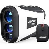 JIEHOME Golf Range Finder X1 660 Yards Rangefinder with Slope Flagpole Lock Vibration 6X Magnification Rechargeable Hunting Laser Rangefinders Golfing Rangefinder Disc Bowhunting