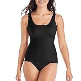 Maidenform womens Comfort Devotion Cami Fl2018 shapewear tops, Black, Small US