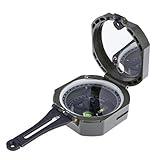 Elat Park High Precision Magnetic Pocket Transit Geological Compass Scale 0-360 Degrees durable For Surveyors, Mining Engineers, Civil Engineers, Environmental Engineers and Foresters