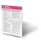 Word for Microsoft 365 Reference and Cheat Sheet: The unofficial cheat sheet reference for Microsoft Word (Windows/macOS)