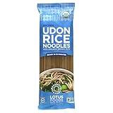 LOTUS FOODS Organic Brown Udon Rice Noodles, 8 OZ
