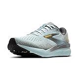 Brooks Men’s Ghost 16 Neutral Running Shoe - Cloud/Grey/Gold - 14 Medium