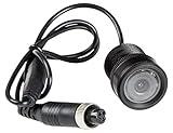 Buyers Products 8883103 Color Bullet Camera with Night Vision, for Recessed Mount, Four Pin Connection, IP68 Rated, Reverse Camera for Trucks, Vans, RVs & More