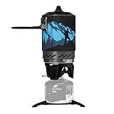 Fire-Maple Fixed Star X2 Backpacking and Camping Stove System Outdoor Propane Camp Cooking Gear Portable Pot Jet Burner Set Ideal for Hiking, Trekking, Fishing, Hunting Trips and Emergency Use