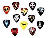 Marvel and DC Comics Superheroes Symbol (12 picks in a packet)