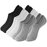 Korheyr No Show Socks Women And Men Invisible Low Cut Athletic Liner Socks, 6 Pairs (Multi)
