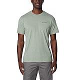 Columbia Men's Thistletown Hills Short Sleeve, Canteen Heather, X-Large