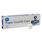 MED PRIDE Disposable 250 Pack Paper Souffle Medicine Cups-0.75 Ounce, Dispenser Paper Cups-Pill Holders for Mixed Pills, Single Dosage-Portion, Food & Dessert Serving