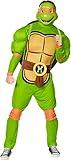 InSpirit Designs Teenage Mutant Ninja Turtles Adult Classic Michelangelo Costume Deluxe | Officially licensed | Cosplay costume | Group costume | Deluxe costume, M