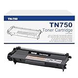TN750 Black High Yield Toner Cartridge Replacement for Brother TN-750 TN-720 TN720 for HL-5450DN HL-5470DW HL-6180DW MFC-8710DW MFC-8910DW MFC-8950DW Printers, 1 Pack