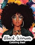 Black Women Coloring Book: 50 Coloring Pages of Beautiful Black Women for Adults: African American Women Portraits