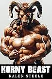 Horny Beast: Gay Monster Romance Erotic MM Short Story (M/M Fantasy Erotica) (Wild Encounters Book 1)