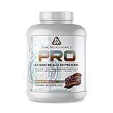 Core Nutritionals Pro Sustained Release Protein Blend, Digestive Enzyme Blend, 25G Protein, 2G Carb, 61 Servings (Death by Chocolate)