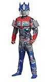 Disguise Optimus Prime Muscle Costume, Official Transformers Rise of the Beasts Costume and Mask, Small (4-6)