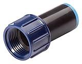 Rain Bird CA075710X Drip Irrigation Easy Fit Faucet/Garden Hose Adapter, 3/4" Female Hose Thread, .710" Diameter