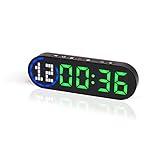 Portable Gym Timer Battery Powered, Magnetic Interval Workout Clock Time with Time Progress Bar, Boxing Round Timer for Home Gym Countdown/Up Fitness Crossfit HIIT Tabata