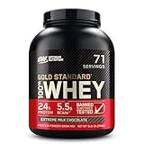 Optimum Nutrition Gold Standard 100% Whey Protein Powder, Extreme Milk Chocolate, 5 Pound (Packaging May Vary)