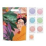 Naisture Frida Kahlo Spa Kit for Women-Korean Skincare Set Includes Home Spa Essentials: Featuring Masks for Hair, Hand, Foot, Eye and Face. Pamper yourself with 15 MIN PAMPER ME KIT