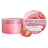 BEAUTYTURESS Body Cream 200g High Nourishment Nourishing Body Spring Water Fruity Series - Strawberry Scent Long-lasting Moisturizing for Daily Body Care