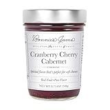 Bonnies Jams, Cranberry Cherry Cabernet, 8.75 Ounce