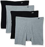 Hanes mens Tagless Comfortsoft Waistband - Multiple Packs Available boxer briefs, Assorted 4-pack, XX-Large US