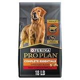 Purina Pro Plan High Protein Dog Food With Probiotics for Dogs, Shredded Blend Beef & Rice Formula - 18 lb. Bag