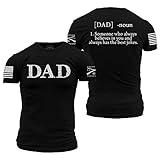 Grunt Style Dad Defined - Men's T-Shirt (Black, X-Large)