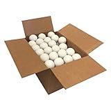 Velocity Lacrosse Balls - Official NFHS, SEI, and College Approved Size - Meets NOCSAE Standard - Approved Competition Colors - White, 60 Pack