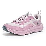 Under Armour Women's Charged Verssert 2, (009) Gray Dawn/Purple Prime/Anthracite, 7, US