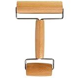LEOBRO 5D Rhinestone Painting Tools Wooden Roller, Clay Roller, 2 in 1 Design Wooden Rollers for Diamond Picture Rhinestone Embroidery, Craft Ceramic & Pottery Clay Tools