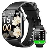 Smart Watch for Men Women- Answer/Make Call, 2024 IP68 Waterproof Fitness Tracker Watch with Heart Rate Monitor Sleep Step Counter Activity Smartwatch for Samsung Andriod iPhone iOS Compatible