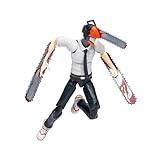 Total Anime Chainsaw Man - 6.5-Inch Figure with Alternate Head and Arms Plus Swappable Mouthpiece