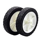 Sutmorly 9611 Replaces Hand Trucks Wheel Lawnmower Grill Wheel 9611 Oregon 72-107 7-inch Set of 2
