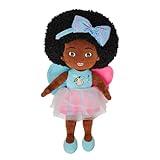 Orijin Bees Cuddle Bees Plush Dolls - Serenity, 24 inches, Soft, Durable, Ages 2+, Black Doll, Biracial Doll, for Girl Toddler prechool, Oprah's Favorite Things Holiday 2024 List